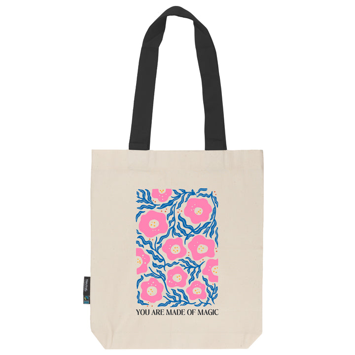 Twill Bag aus Bio- Baumwolle | Floral 5 | You are made of magic - verschenkich.de
