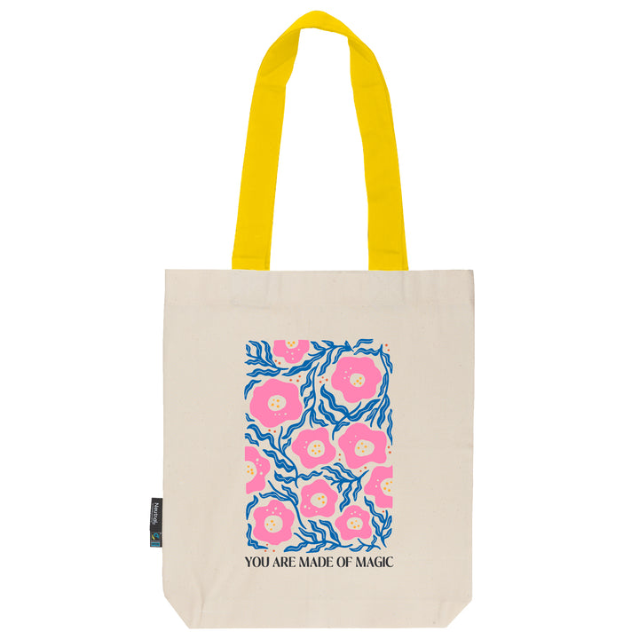 Twill Bag aus Bio- Baumwolle | Floral 5 | You are made of magic - verschenkich.de