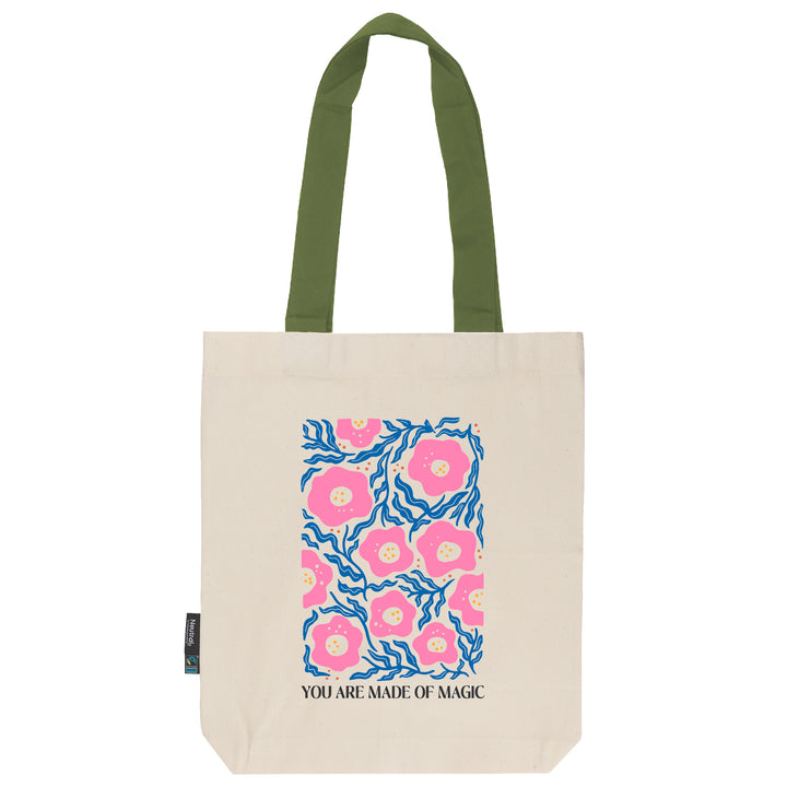 Twill Bag aus Bio- Baumwolle | Floral 5 | You are made of magic - verschenkich.de