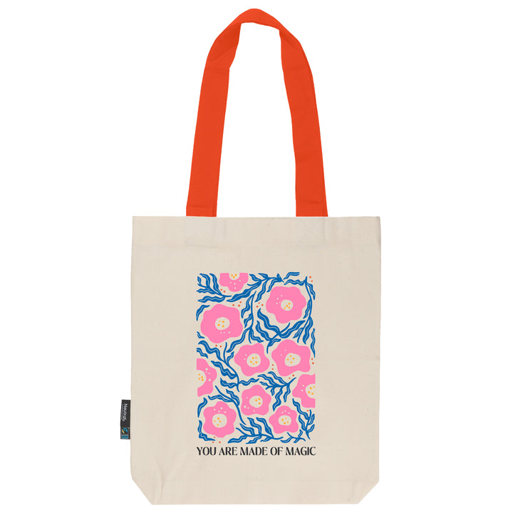 Twill Bag aus Bio- Baumwolle | Floral 5 | You are made of magic - verschenkich.de