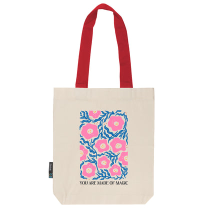 Twill Bag aus Bio- Baumwolle | Floral 5 | You are made of magic - verschenkich.de