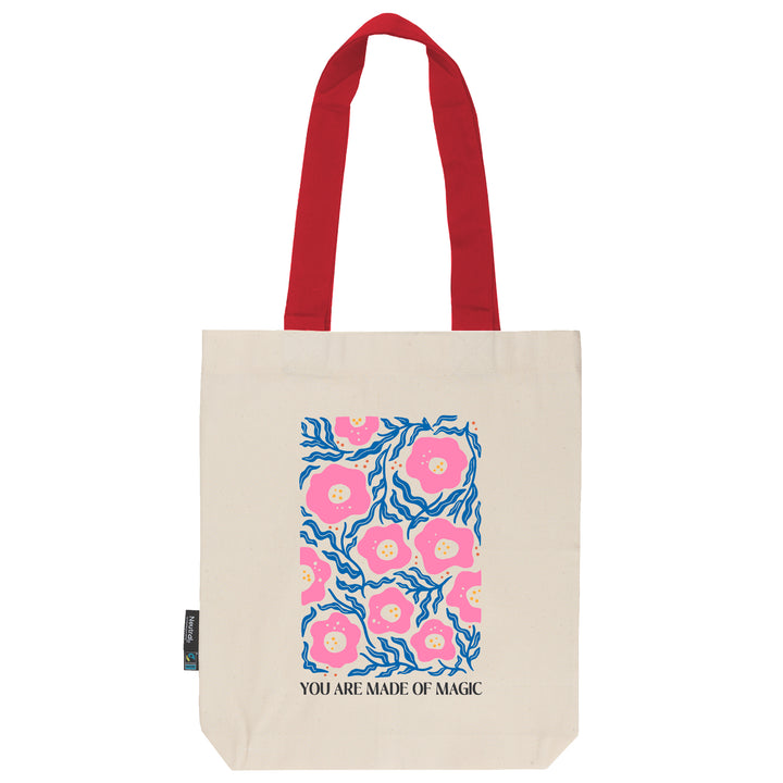 Twill Bag aus Bio- Baumwolle | Floral 5 | You are made of magic - verschenkich.de