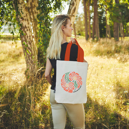 Twill Bag aus Bio- Baumwolle | Floral 7 | Focus on the Good - verschenkich.de