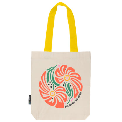 Twill Bag aus Bio- Baumwolle | Floral 7 | Focus on the Good - verschenkich.de