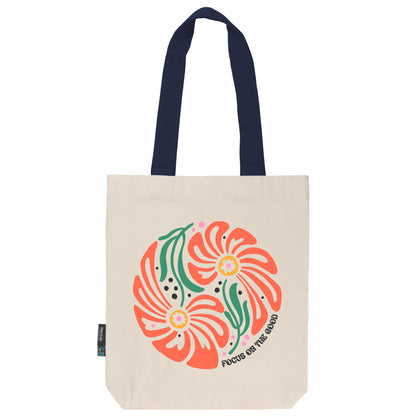 Twill Bag aus Bio- Baumwolle | Floral 7 | Focus on the Good - verschenkich.de
