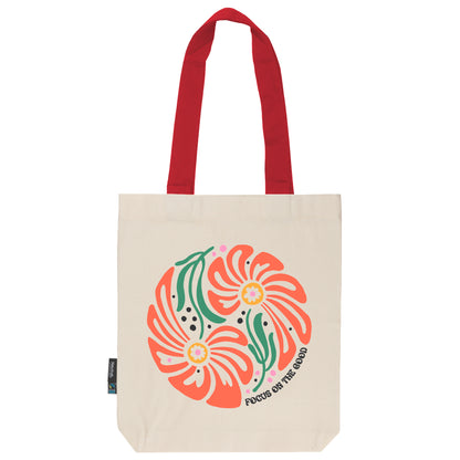 Twill Bag aus Bio- Baumwolle | Floral 7 | Focus on the Good - verschenkich.de
