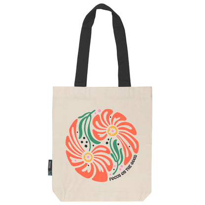 Twill Bag aus Bio- Baumwolle | Floral 7 | Focus on the Good - verschenkich.de