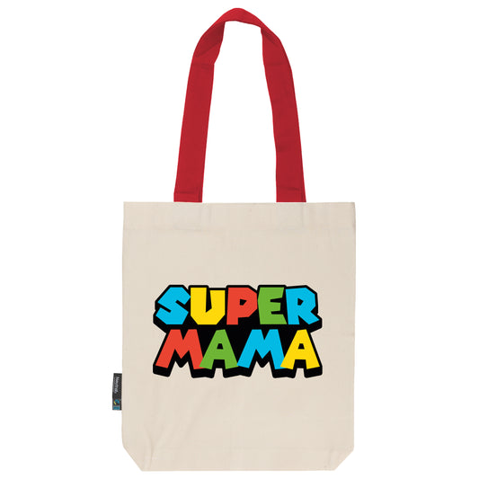 Twill Bag aus Bio- Baumwolle | Super Mama - verschenkich.de